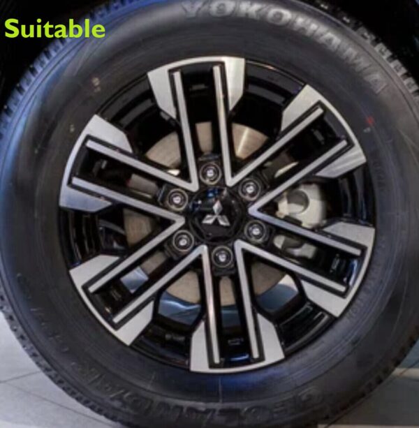 Pajero Sport QF Wheel Decal - Image 6